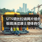 UTS钢丝拉结网片组合板现浇混凝土墙体自保温系统团体标准发布，绿色建筑新选择（图4）