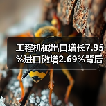 工程机械出口增长7.95%进口微增2.69%背后真相?(图1) 工程机械出口增长7.95%进口微增2.69%背后真相?(图1)