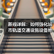 新规详解:如何强化城市轨道交通设施设备维护管理?(图1) 新规详解:如何强化城市轨道交通设施设备维护管理?(图1)