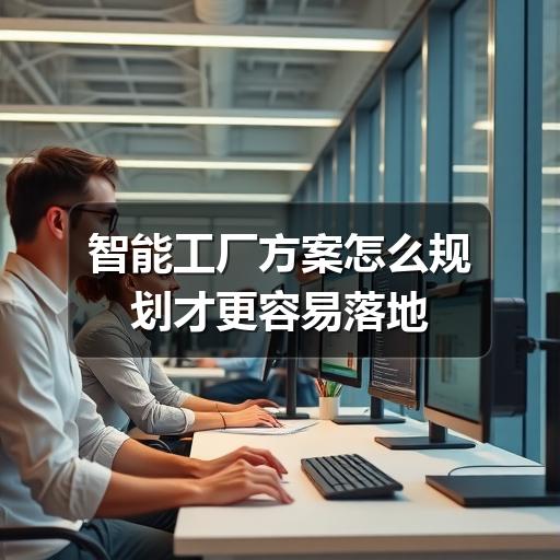 智能工厂方案怎么规划才更容易落地