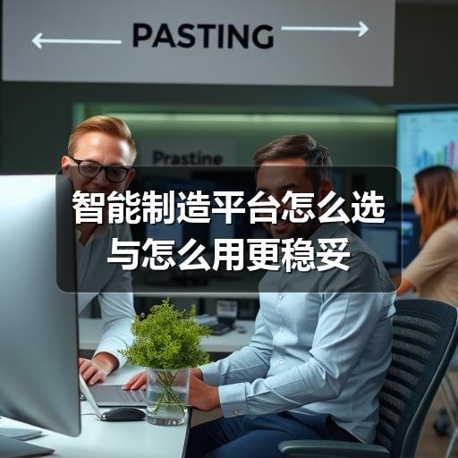 智能制造平台怎么选与怎么用更稳妥