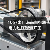 1057米!海南首条超长电力过江隧道开工(图3) 1057米!海南首条超长电力过江隧道开工(图3)