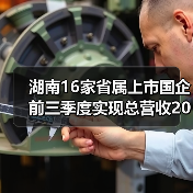 湖南16家省属上市国企前三季度实现总营收2012亿元(图4) 湖南16家省属上市国企前三季度实现总营收2012亿元(图4)