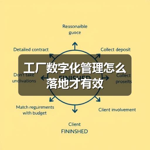 工厂数字化管理怎么落地才有效