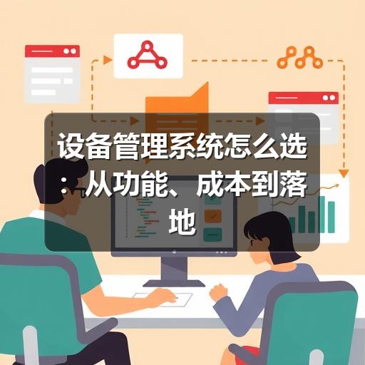设备管理系统怎么选:从功能、成本到落地的对比思路