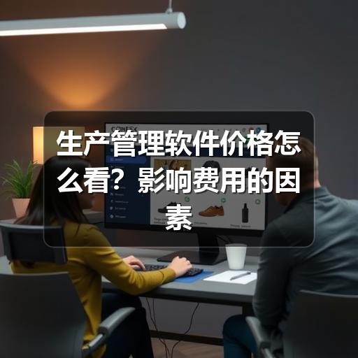 生产管理软件价格怎么看?影响费用的因素与选型建议