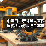 中国自主研制超大直径盾构机为何成波兰基建新宠?(图1) 中国自主研制超大直径盾构机为何成波兰基建新宠?(图1)