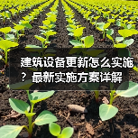 建筑设备更新怎么实施?最新实施方案详解(图4) 建筑设备更新怎么实施?最新实施方案详解(图4)