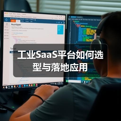 工业SaaS平台如何选型与落地应用