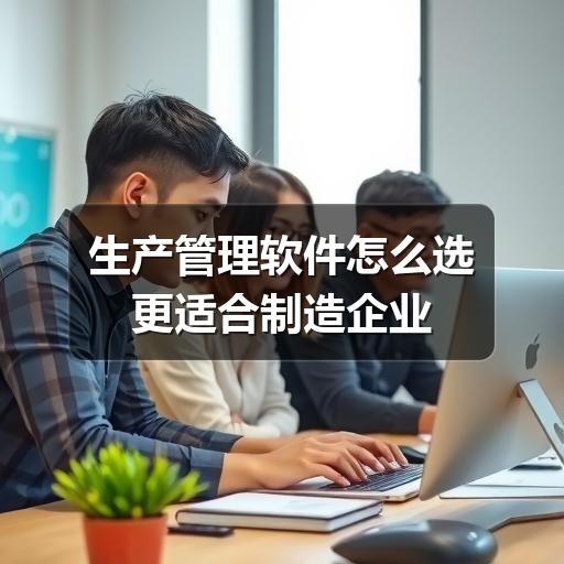 生产管理软件怎么选更适合制造企业