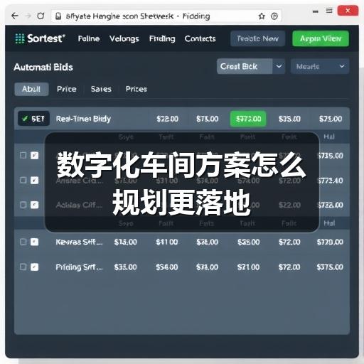 数字化车间方案怎么规划更落地