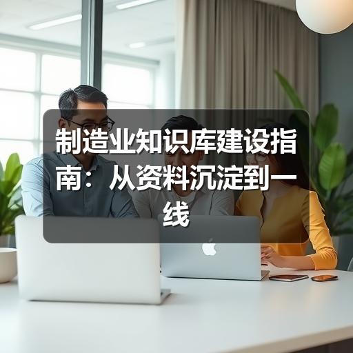 制造业知识库建设指南:从资料沉淀到一线应用