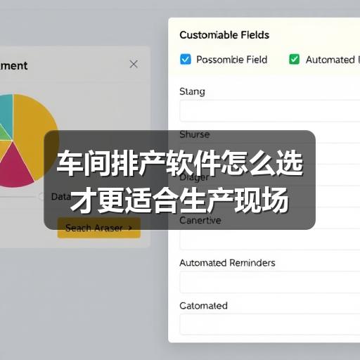 车间排产软件怎么选才更适合生产现场