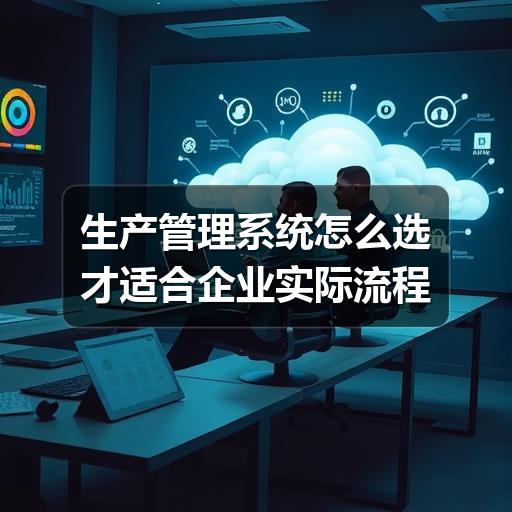 生产管理系统怎么选才适合企业实际流程