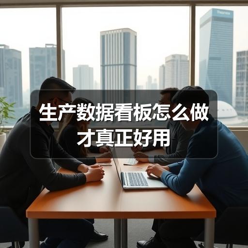 生产数据看板怎么做才真正好用
