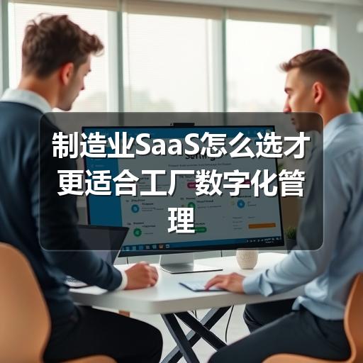 制造业SaaS怎么选才更适合工厂数字化管理