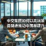 中交集团如何以高端装备制造推动中国基建升级(图3) 中交集团如何以高端装备制造推动中国基建升级(图3)