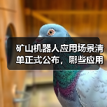 矿山机器人应用场景清单正式公布,哪些应用入选?(图4) 矿山机器人应用场景清单正式公布,哪些应用入选?(图4)