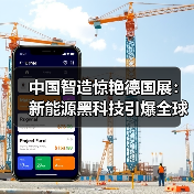 中国智造惊艳德国展:新能源黑科技引爆全球(图3) 中国智造惊艳德国展:新能源黑科技引爆全球(图3)