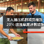 无人摊压机群减员增效20% 徐淮阜高速智能施工应用案例(图1) 无人摊压机群减员增效20% 徐淮阜高速智能施工应用案例(图1)