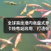 全球首座港内底盘式重卡换电站启用,打造低碳物流新标杆(图1) 全球首座港内底盘式重卡换电站启用,打造低碳物流新标杆(图1)