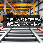 全球最大水下盾构隧道启程掘进 5755米技术突破引关注（图4）