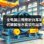 全电脑三臂凿岩台车如何破解抽水蓄能电站高效施工难题？（图4）