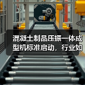 混凝土制品压振一体成型机标准启动，行业如何迈向规范化？（图1）