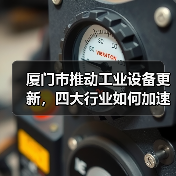 厦门市推动工业设备更新，四大行业如何加速升级？（图1）