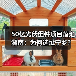 50亿光伏组件项目落地湖南：为何选址宁乡？（图3）
