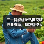 三一智能旋挖钻机突破行业难题，斩获科技大奖（图1）