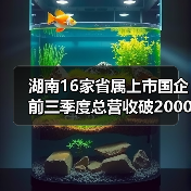 湖南16家省属上市国企前三季度总营收破2000亿，转型升级显成效（图1）