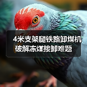 4米支架腿铁路卸煤机破解冻煤接卸难题（图3）