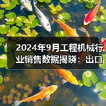 2024年9月工程机械行业销售数据揭晓：出口回暖与国内市场分化（图1）
