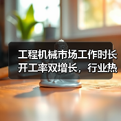工程机械市场工作时长开工率双增长,行业热度持续升温?(图4) 工程机械市场工作时长开工率双增长,行业热度持续升温?(图4)