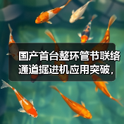 国产首台整环管节联络通道掘进机应用突破，攻克复杂工况难题（图1）