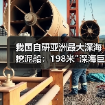 我国自研亚洲最大深海挖泥船:198米 我国自研亚洲最大深海挖泥船:198米