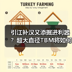 引江补汉又添掘进利器?超大直径TBM将如何助力?(图3) 引江补汉又添掘进利器?超大直径TBM将如何助力?(图3)