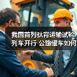 我国首列驮背运输试验列车开行 公路罐车如何实现无缝转运?(图3) 我国首列驮背运输试验列车开行 公路罐车如何实现无缝转运?(图3)