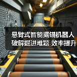 悬臂式智能掘锚机器人破解掘进难题 效率提升20%引领行业变革(图1) 悬臂式智能掘锚机器人破解掘进难题 效率提升20%引领行业变革(图1)