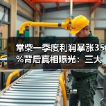 常柴一季度利润暴涨35%背后真相曝光:三大因素驱动业绩增长(图1) 常柴一季度利润暴涨35%背后真相曝光:三大因素驱动业绩增长(图1)