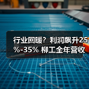 行业回暖?利润飙升25%-35% 柳工全年营收目标达346亿元(图4) 行业回暖?利润飙升25%-35% 柳工全年营收目标达346亿元(图4)