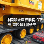 中国最大直径盾构机下线 直径超5层楼高（图2）
