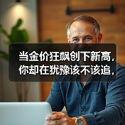 当金价狂飙创下新高,你却在犹豫该不该追,手里的黄金到底还香不香?(图1) 当金价狂飙创下新高,你却在犹豫该不该追,手里的黄金到底还香不香?(图1)