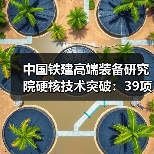 中国铁建高端装备研究院硬核技术突破:39项首台套装备引领未来(图3) 中国铁建高端装备研究院硬核技术突破:39项首台套装备引领未来(图3)