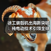 徐工装载机出海新突破:纯电动技术引领全球(图4) 徐工装载机出海新突破:纯电动技术引领全球(图4)