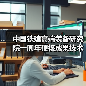 中国铁建高端装备研究院一周年硬核成果技术突破