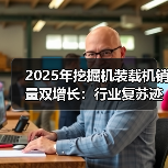 2025年挖掘机装载机销量双增长：行业复苏迹象明显？