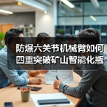 防爆六关节机械臂如何四重突破矿山智能化瓶颈?(图2) 防爆六关节机械臂如何四重突破矿山智能化瓶颈?(图2)