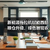 新能源拖拉机赋能西部粮仓升级，绿色智能农业新引擎